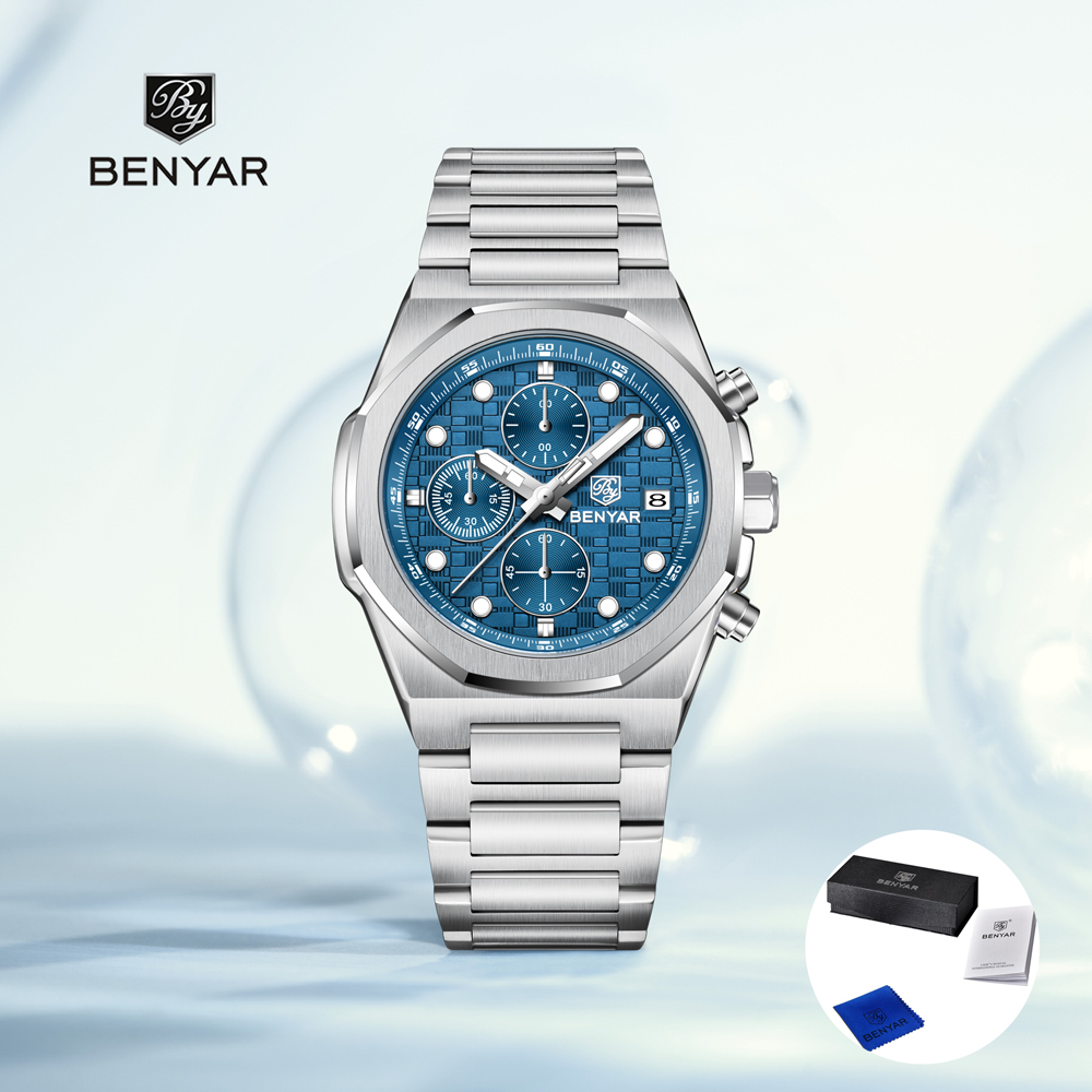 Luxury Watch Wallpaper - 2025 신제품 베냐르 남성용 시계 최고급