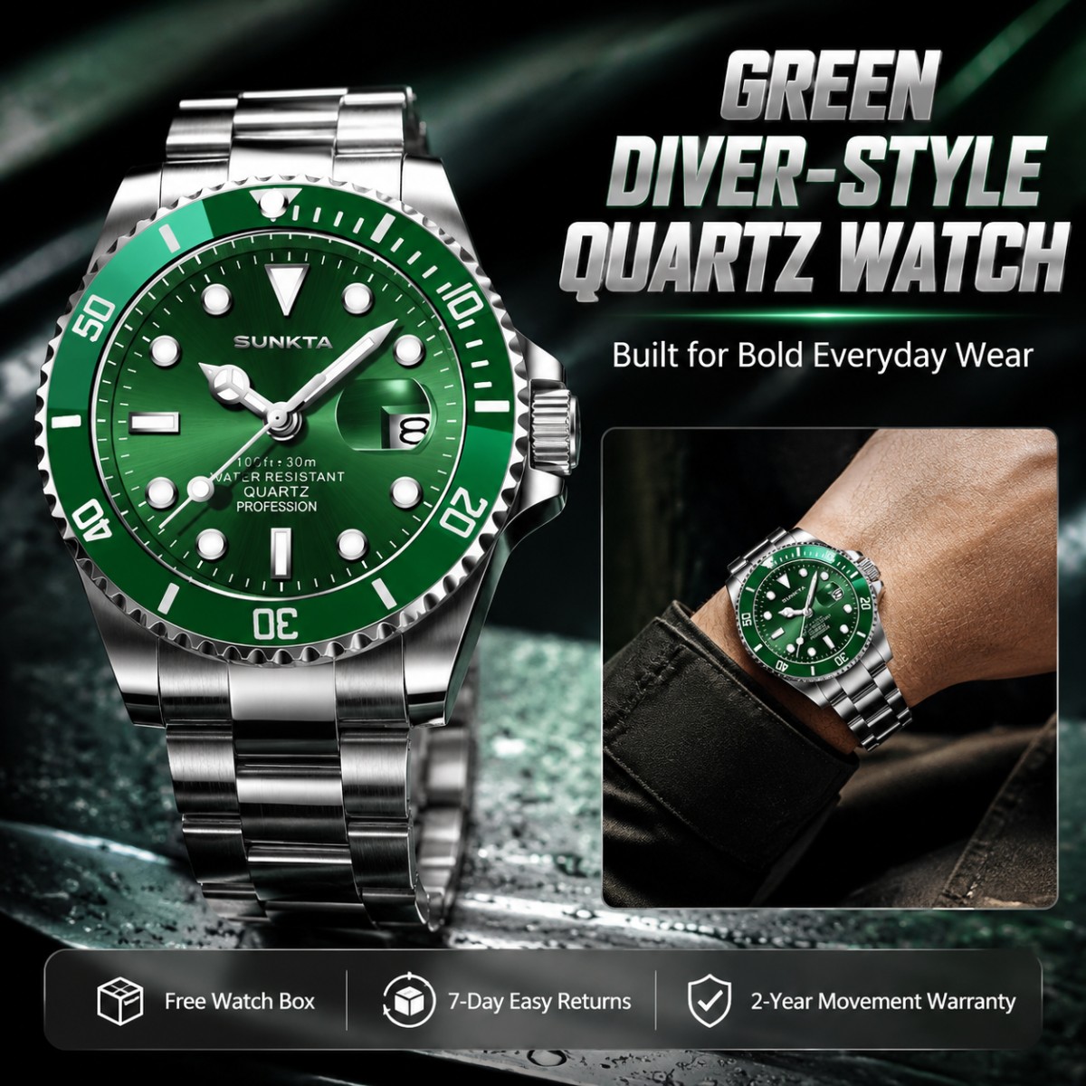 Luxury Watch All Brands - 2026 SUNKTA 최고급 브랜드 남성용 럭셔리