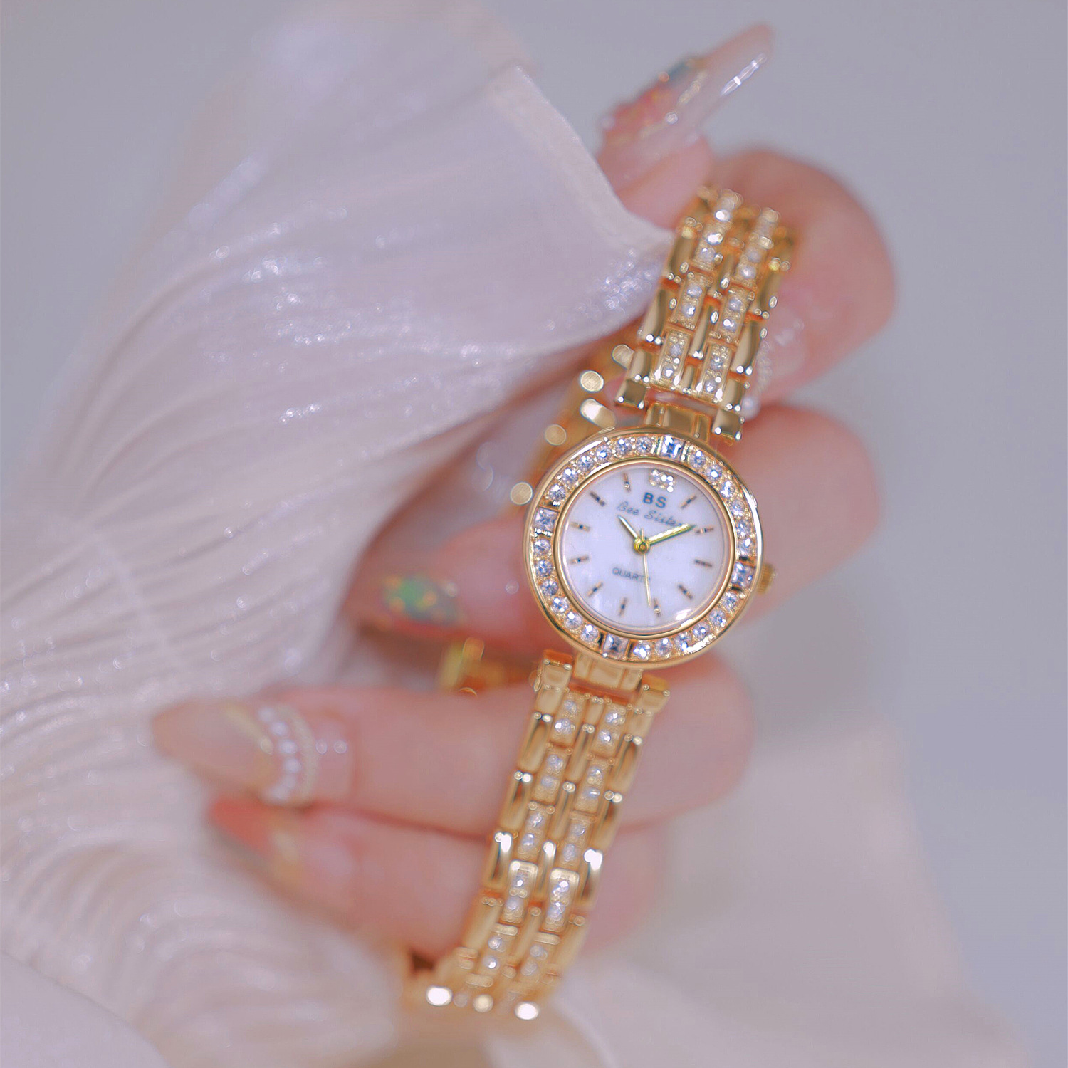 Luxury Watch Korea - 한국어 라인 석 여성 시계 럭셔리