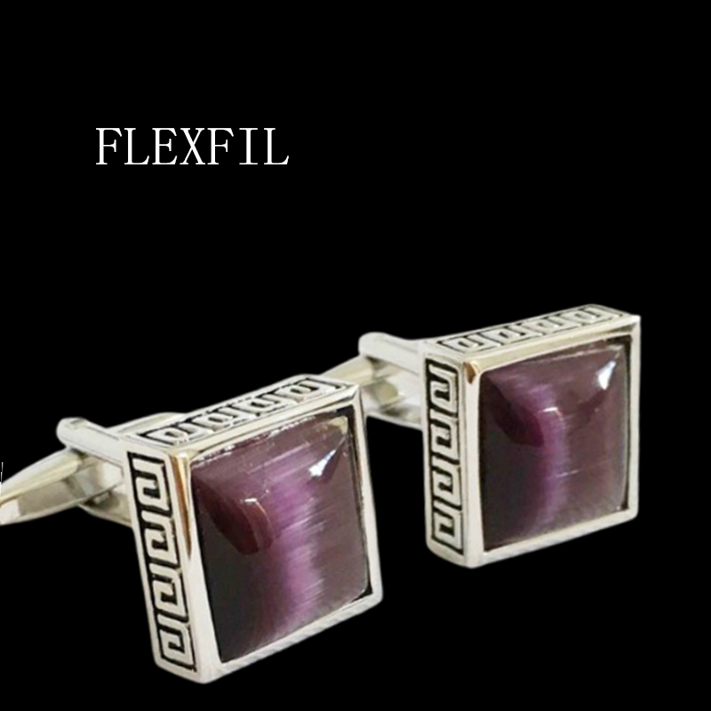 Luxury Watch And Jewelry Brand - FLEXFIL 럭셔리 셔츠 커프스 단추 남자