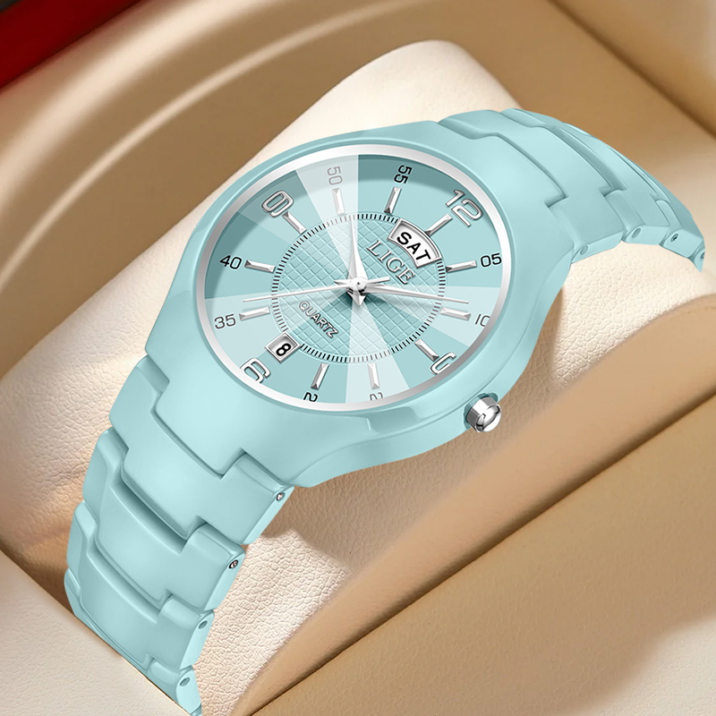 Luxury Watch & Jewellery - LIGE 럭셔리 우아한 쿼츠 여성 시계