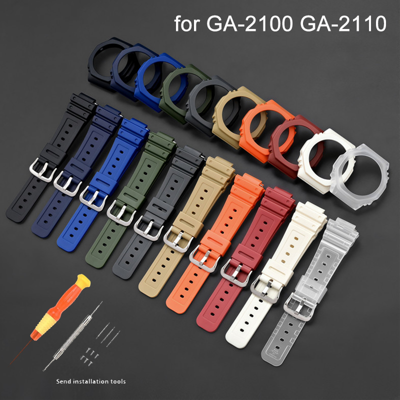 Casio Watch G-Shock Ga-2100 - 카시오 G-SHOCK GA-2100 GA-2110용 고무 시계