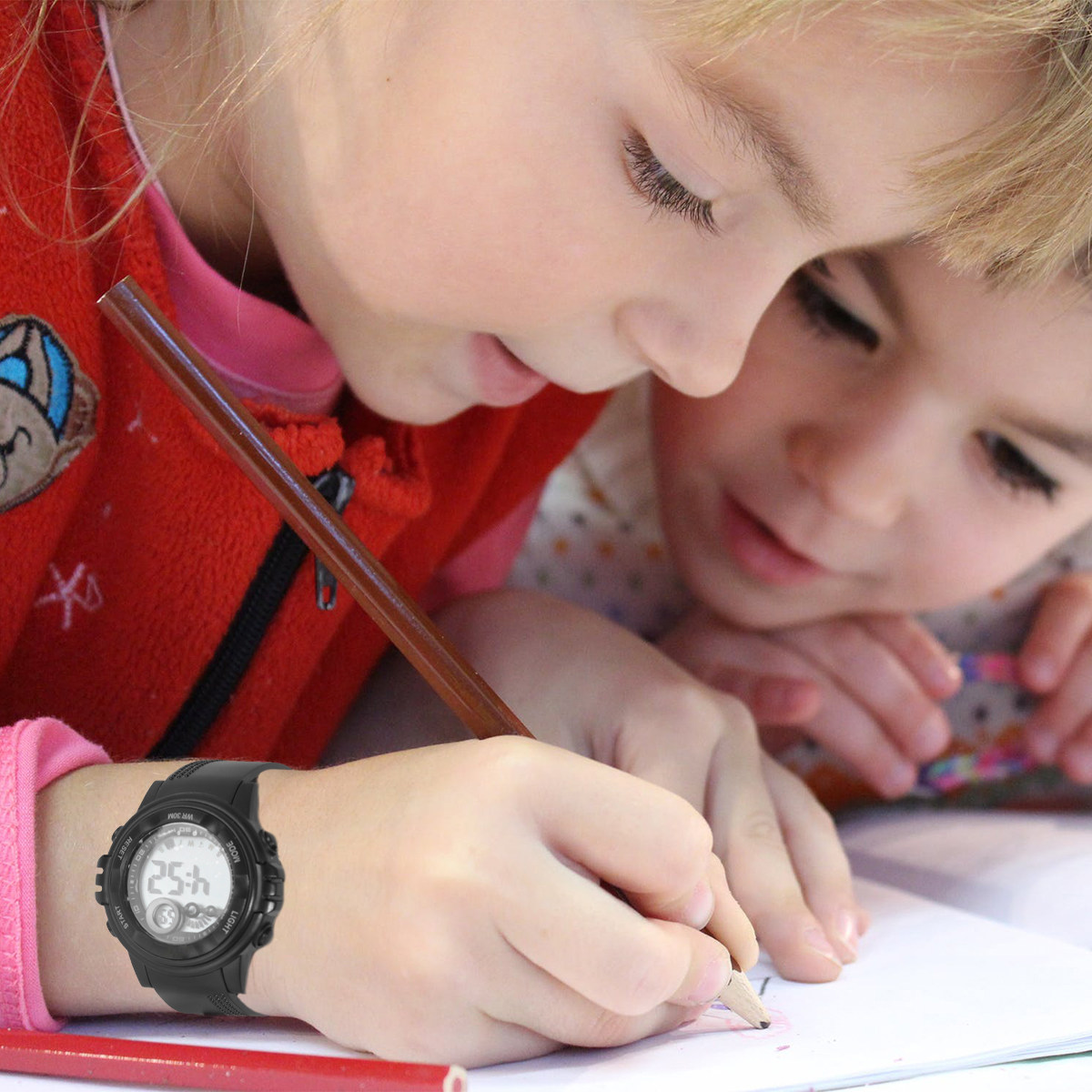 Luxury Watch Kids - 1Pcs 어린이 방수 스포츠 시계 디지털