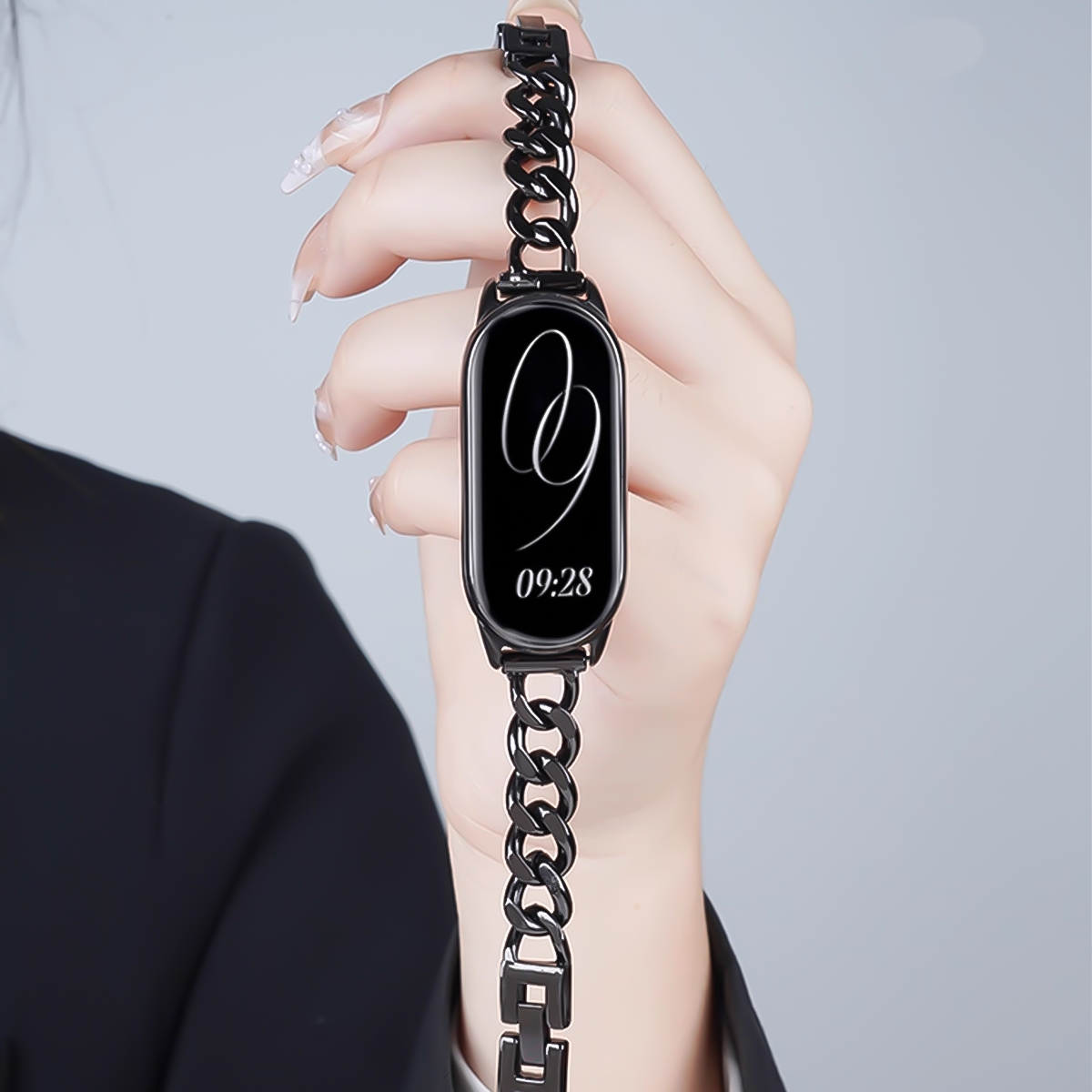 샤오미 미밴드 10 9 8용 고급 스테인리스 스틸 스트 - Xiaomi Luxury Watch 리뷰 및 가격