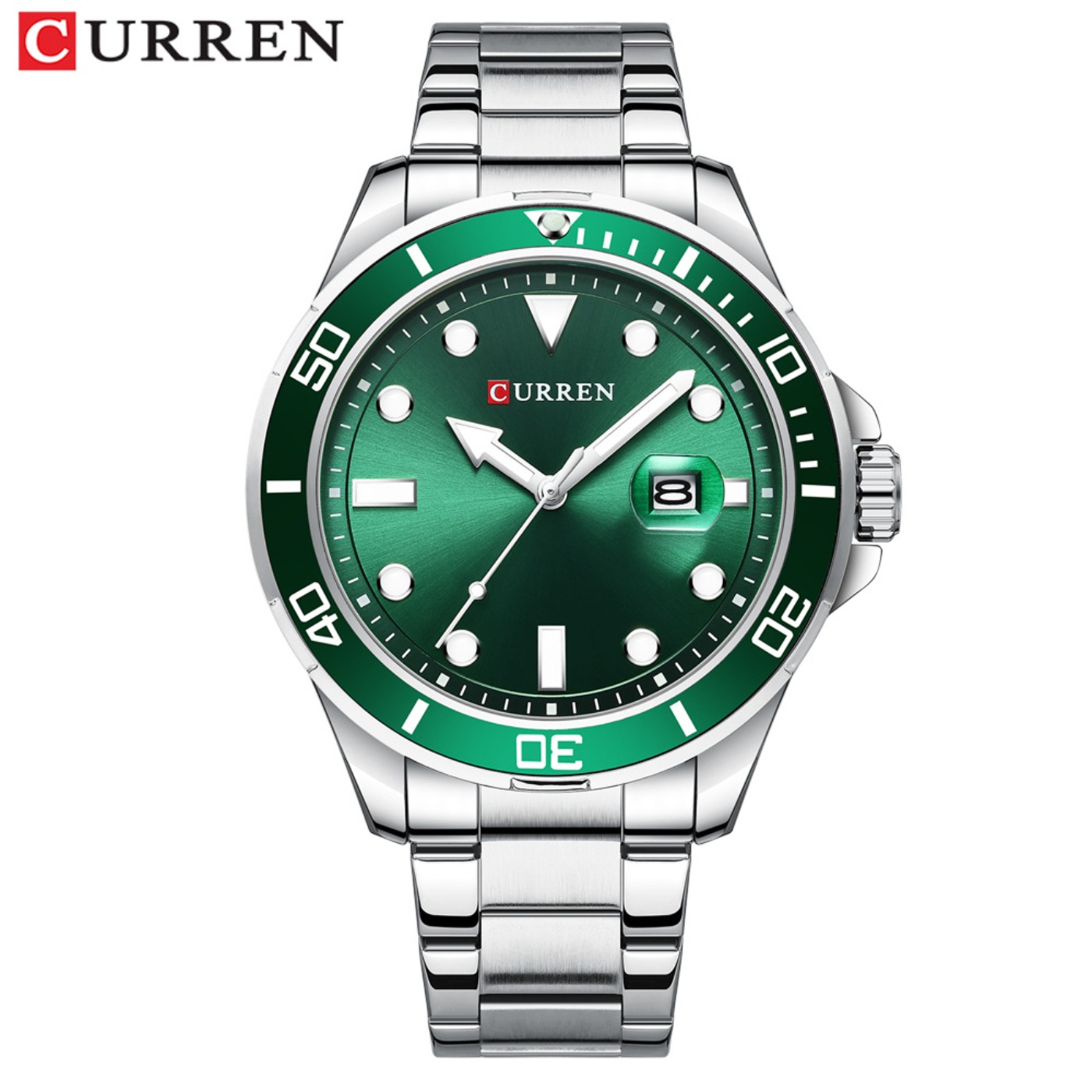 CURREN 뉴 그린 워터 고스트 시리즈 브랜드 하이엔 - Luxury Watch All Brands 리뷰 및 가격
