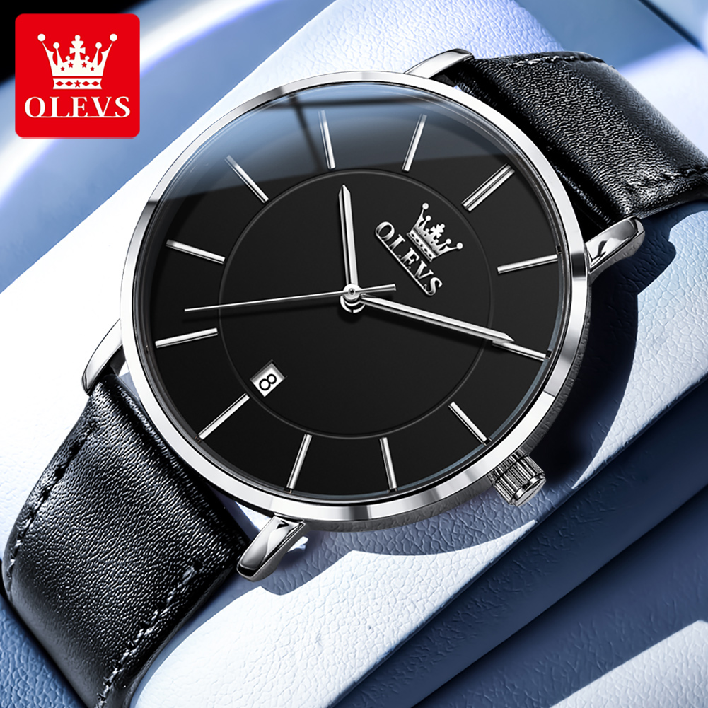 OLEVS 울트라 씬 6.5mm 최고급 오리지널 쿼츠  - Luxury Watch Sale 리뷰 및 가격