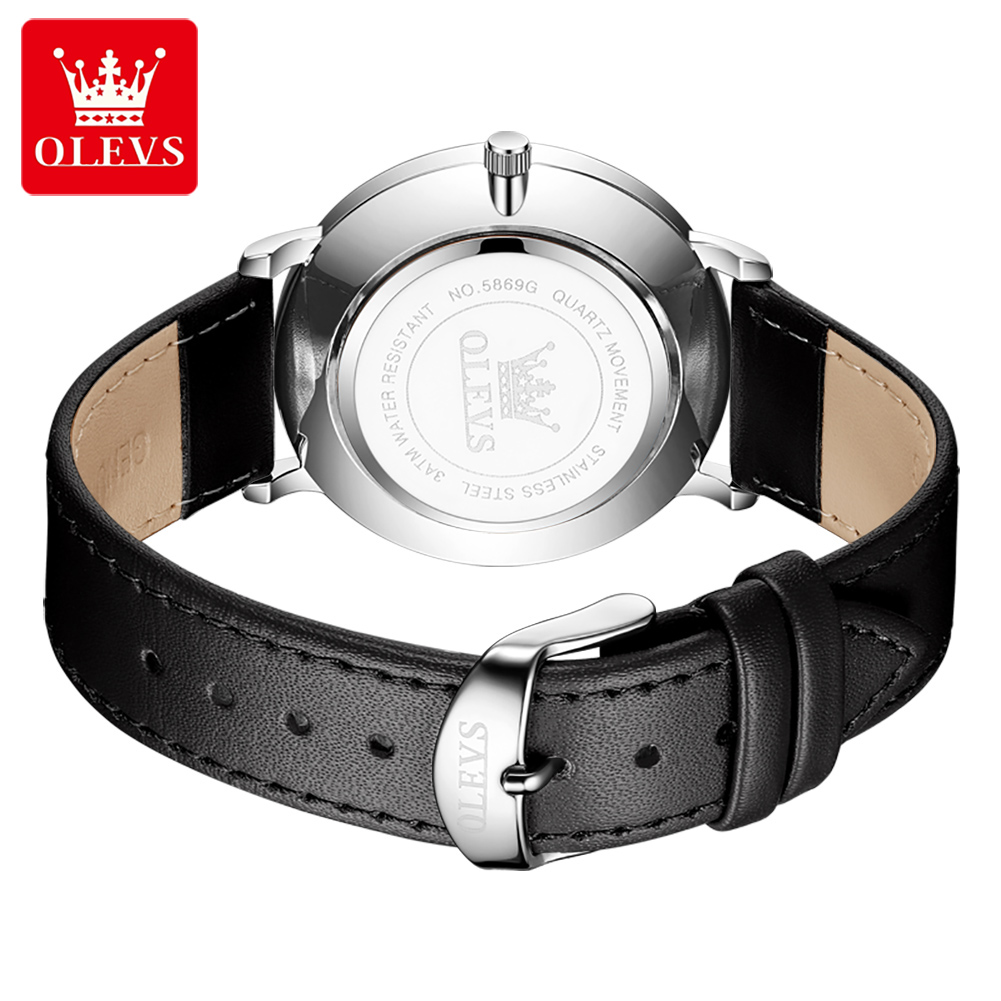 OLEVS 울트라 씬 6.5mm 최고급 오리지널 쿼츠  - Luxury Watch Sale 리뷰 및 가격