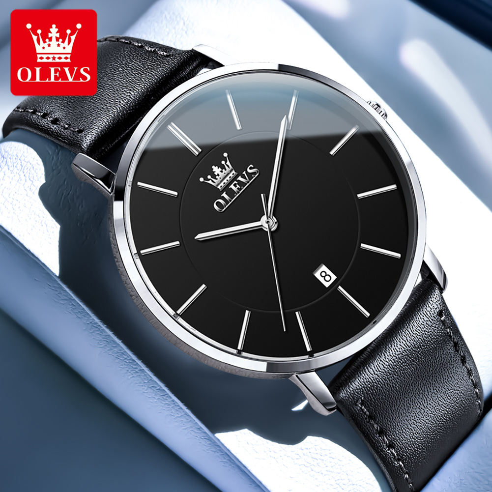 OLEVS 울트라 씬 6.5mm 최고급 오리지널 쿼츠  - Luxury Watch Sale 리뷰 및 가격