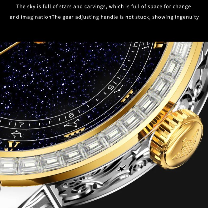OUPINKE 3203 패션 남성 시계 고급 스타리 스 - Luxury Watch All Brands 리뷰 및 가격