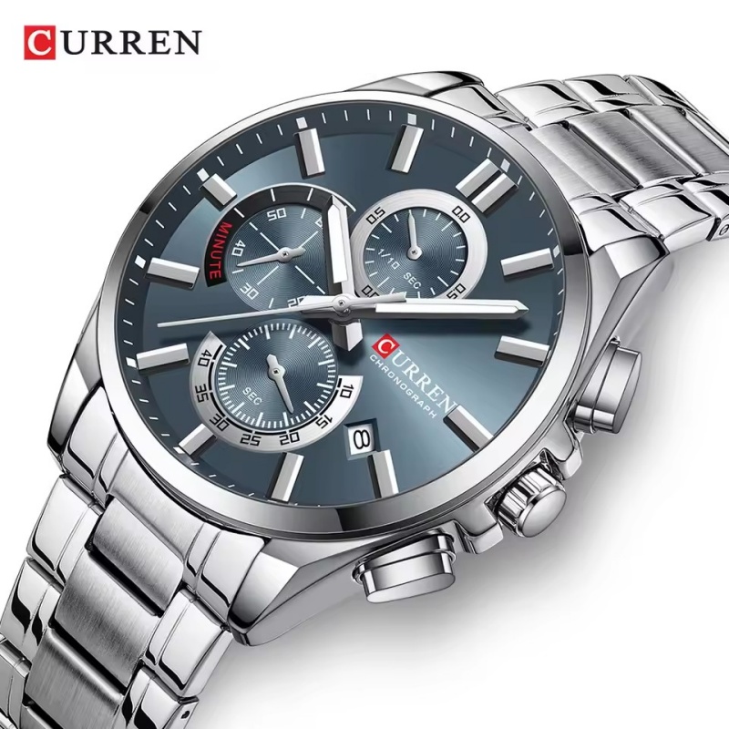 커렌 8475 새로운 패션 남성용 쿼츠 시계 비즈니스  - Luxury Watch Kids 리뷰 및 가격