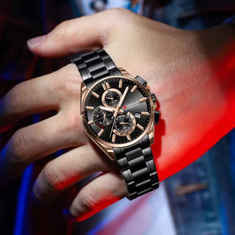 커렌 8475 새로운 패션 남성용 쿼츠 시계 비즈니스  - Luxury Watch Kids 리뷰 및 가격
