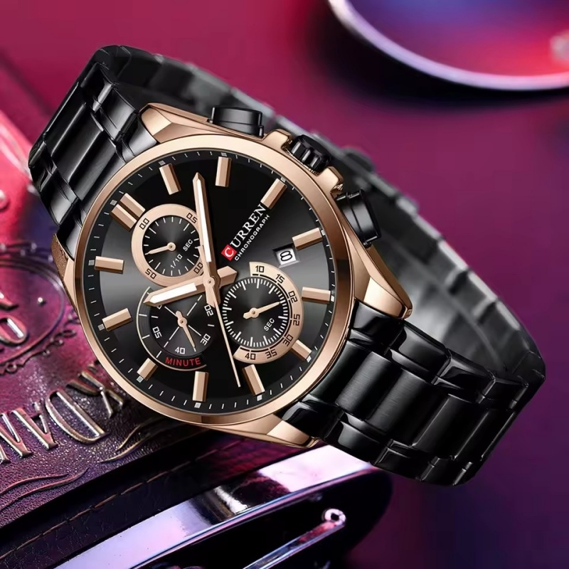 커렌 8475 새로운 패션 남성용 쿼츠 시계 비즈니스  - Luxury Watch Kids 리뷰 및 가격
