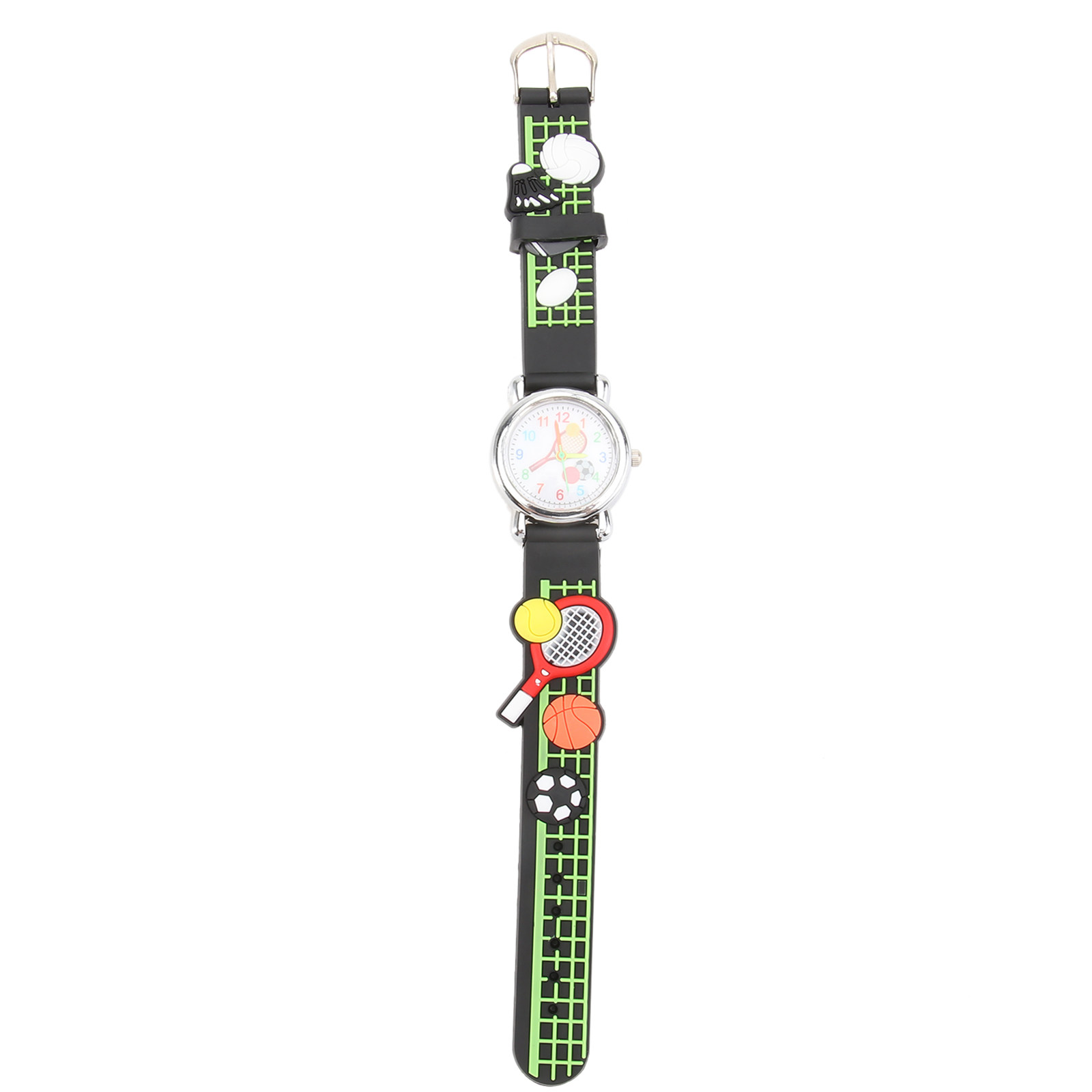 조절 가능한 스트랩이 있는 3D 테니스 라켓 어린이 시 - Luxury Watch Kids 리뷰 및 가격