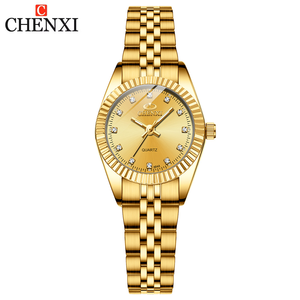 첸시 핫세일 고급 여성용 골드 스테인리스 스틸 스몰 다 - Luxury Watch Sale 리뷰 및 가격