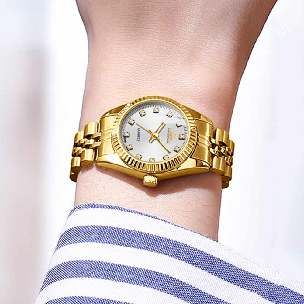 첸시 핫세일 고급 여성용 골드 스테인리스 스틸 스몰 다 - Luxury Watch Sale 리뷰 및 가격