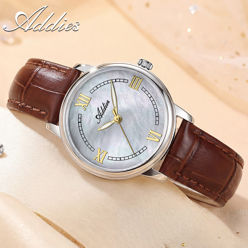 ADDIES 가죽 쿼츠 여성 시계 새로운 럭셔리 32m - Luxury Watch Display Case 리뷰 및 가격