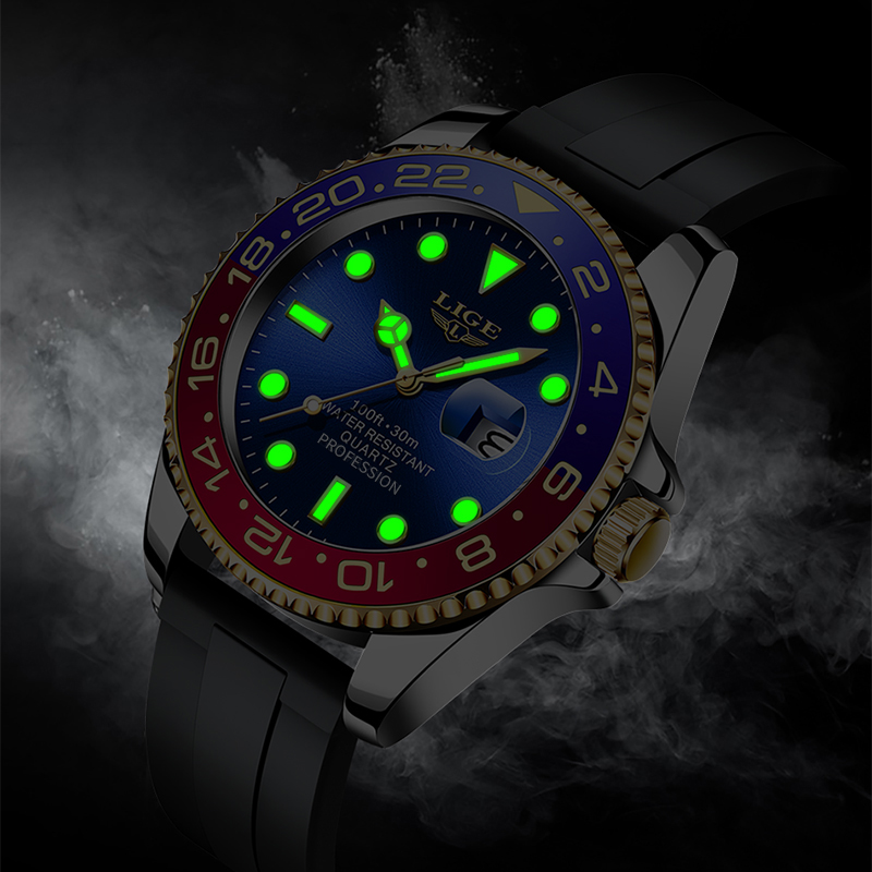 LIGE 2026 신형 고급 남성 쿼츠 시계 스테인리스 - Luxury Watch Display Case 리뷰 및 가격