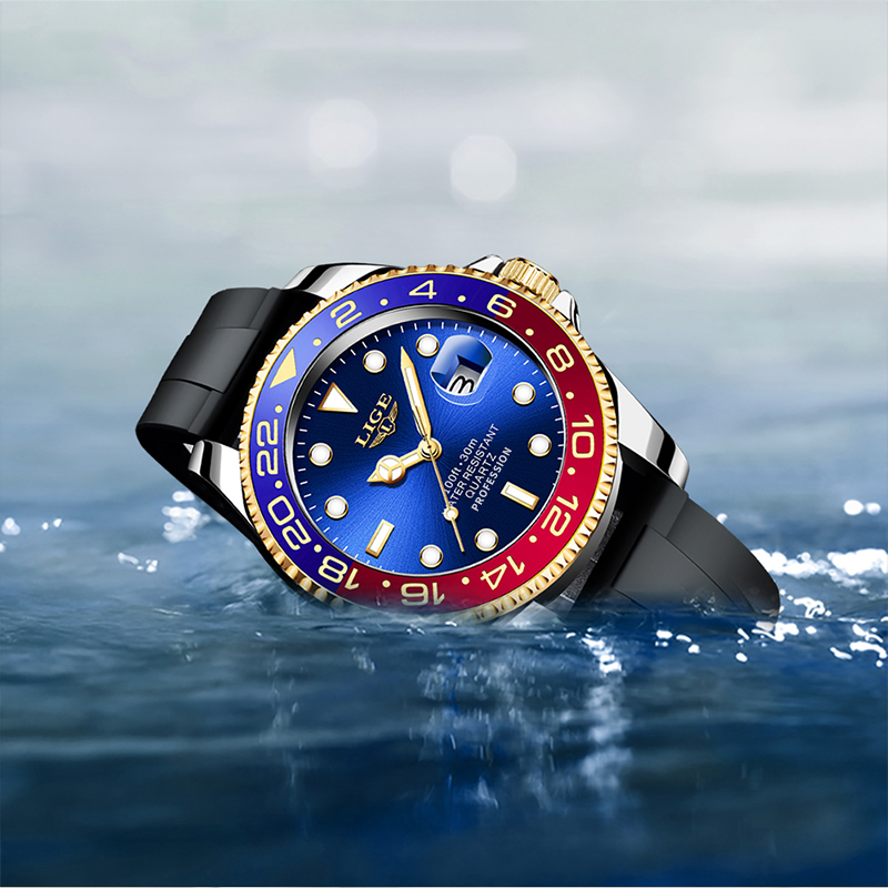 LIGE 2026 신형 고급 남성 쿼츠 시계 스테인리스 - Luxury Watch Display Case 리뷰 및 가격