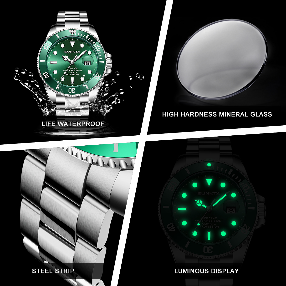 2026 SUNKTA 최고급 브랜드 남성용 럭셔리 시계 - Luxury Watch All Brands 리뷰 및 가격