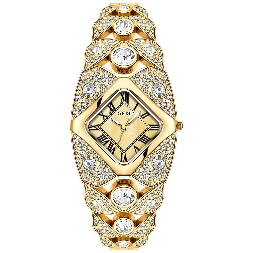새로운 다이아몬드 인레이드 팔찌 시계, 가벼운 럭셔리  - Luxury Watch And Jewelry Brand 리뷰 및 가격