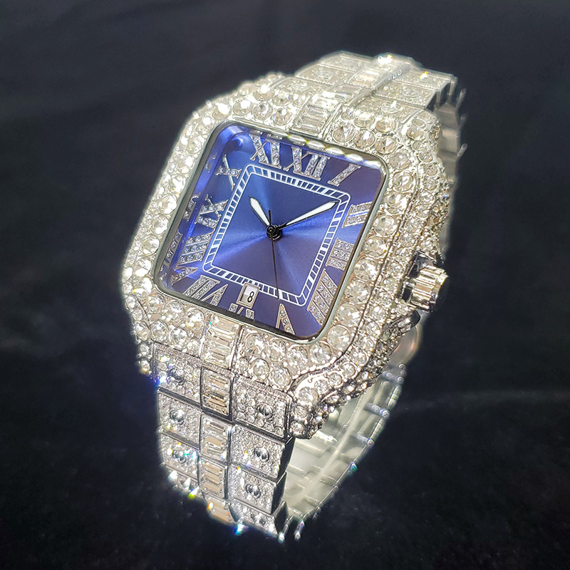 남성용 럭셔리 브랜드 다이아몬드 시계, 멋지고 반짝이는 - Luxury Watch And Jewelry Brand 리뷰 및 가격