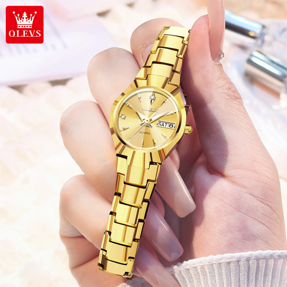OLEVS 여성용 시계 8697 고급스럽고 우아한 쿼츠 - Luxury Watch & Jewellery 리뷰 및 가격