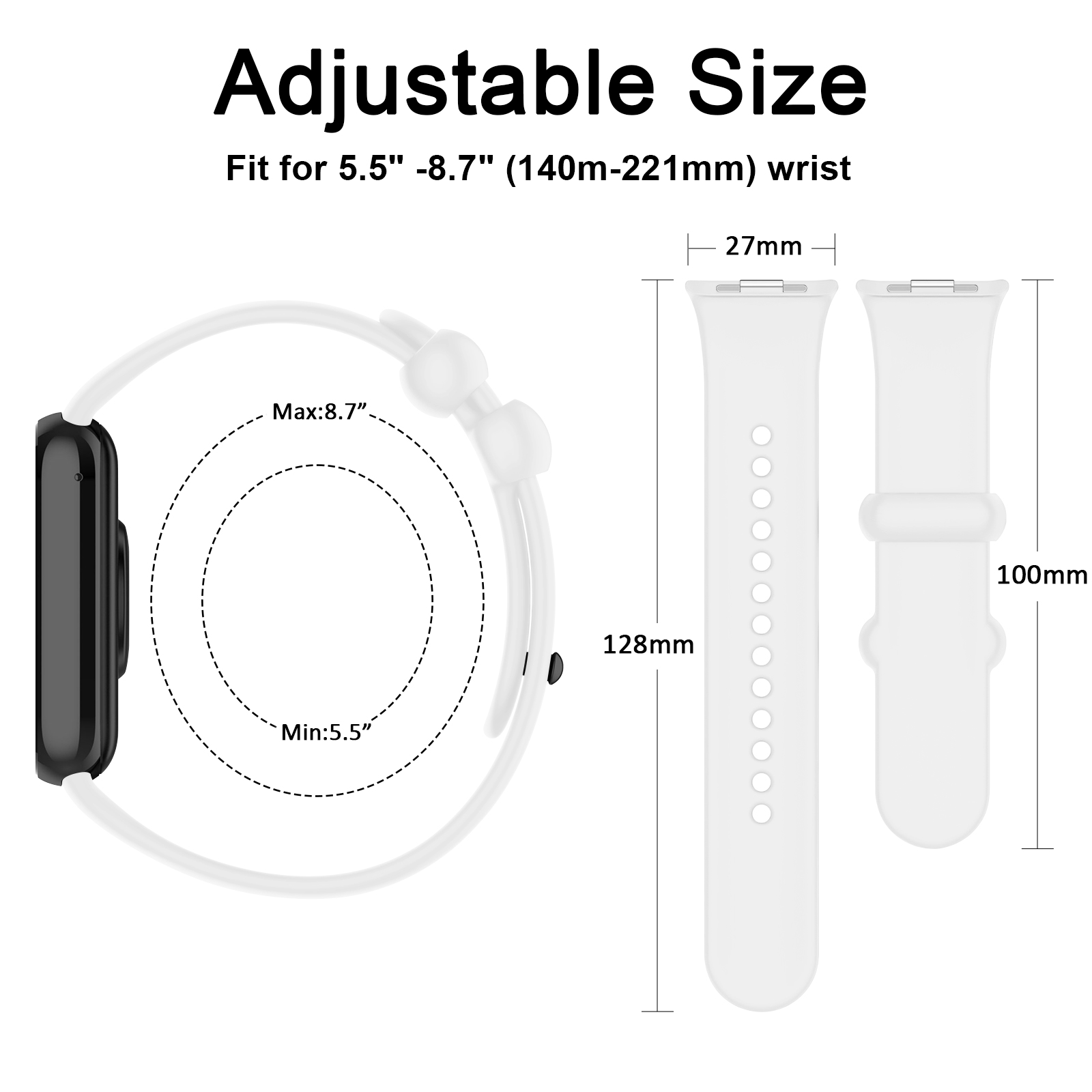 샤오미 미 스마트 밴드 8/9용 실리콘 스트랩, 레드미 - Xiaomi Luxury Watch 리뷰 및 가격