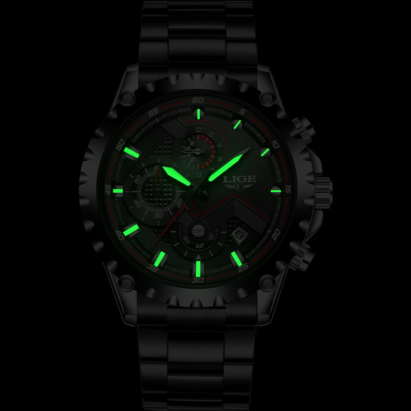 LIGE 탑 브랜드 럭셔리 남성 패션 시계 남성 스포츠 - Luxury Watch All Brands 리뷰 및 가격
