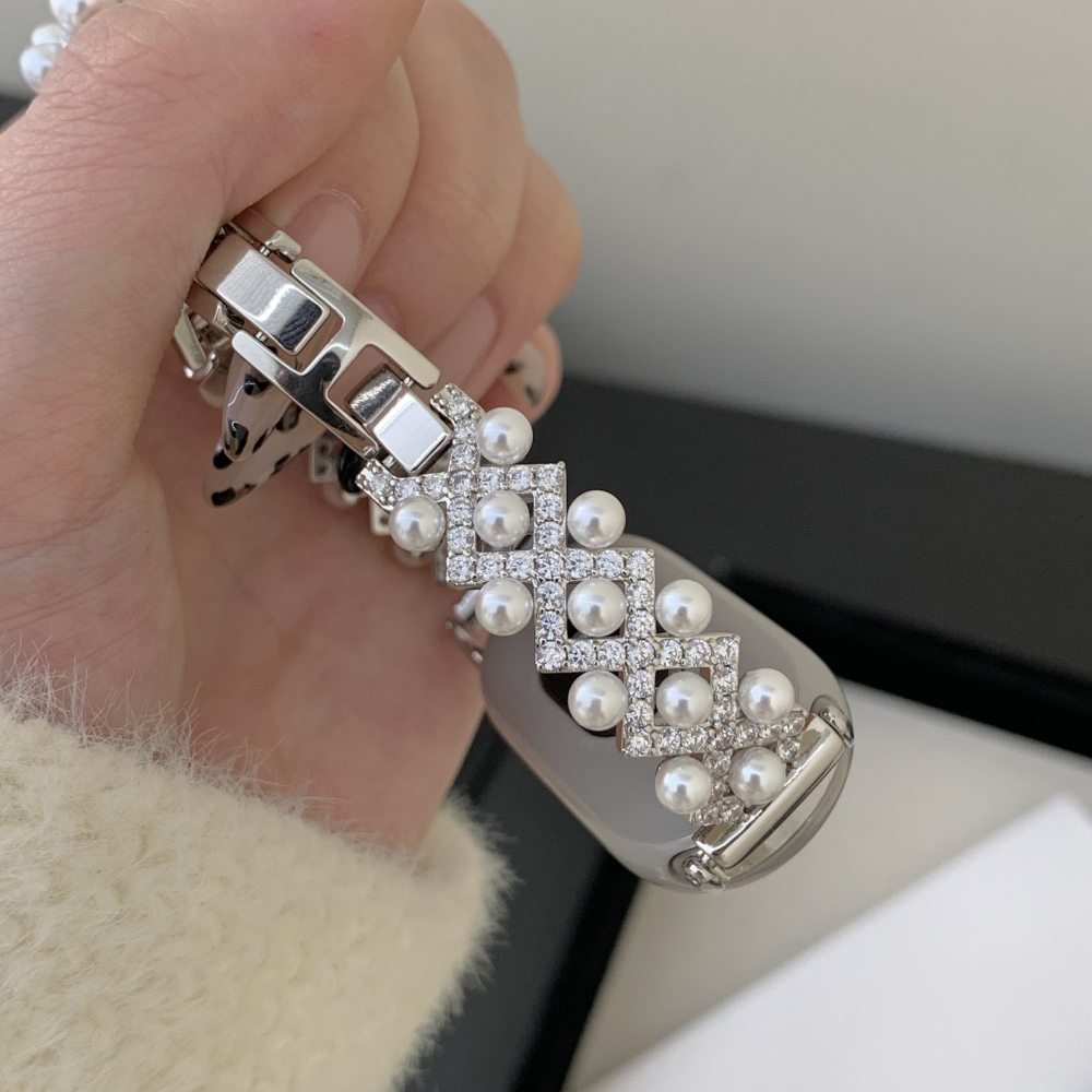 레이디 펄 크로스 인레이드 다이아몬드 스트랩 여성용 럭 - Xiaomi Luxury Watch 리뷰 및 가격