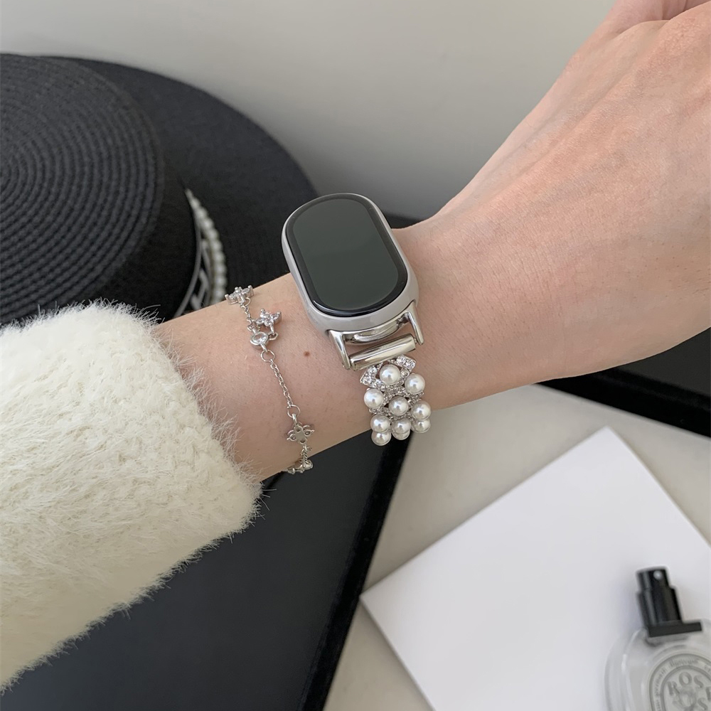 레이디 펄 크로스 인레이드 다이아몬드 스트랩 여성용 럭 - Xiaomi Luxury Watch 리뷰 및 가격