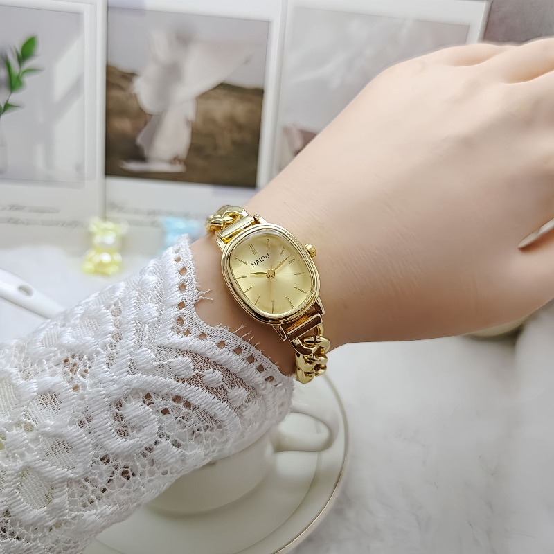 핫세일 패션 여성용 시계 오벌 다이얼 팔찌 쿼츠 시계  - Luxury Watch Sale 리뷰 및 가격