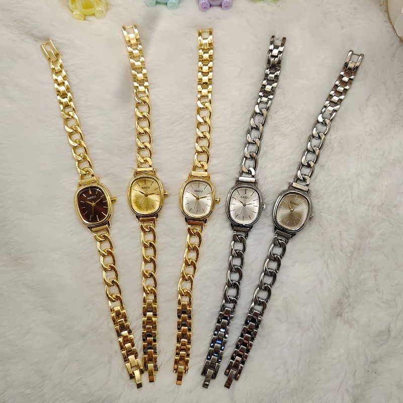 핫세일 패션 여성용 시계 오벌 다이얼 팔찌 쿼츠 시계  - Luxury Watch Sale 리뷰 및 가격