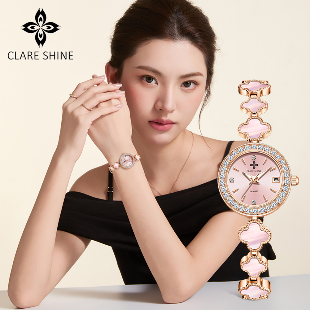 클레어 샤인 7701 럭키 시리즈 스몰 럭키 포리프 클 - Luxury Watch & Jewellery 리뷰 및 가격