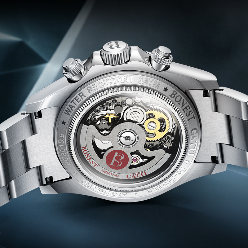 BONEST GATTI 남성용 시계 자동 기계식 손목시 - Chronograph Flyback Watch 리뷰 및 가격