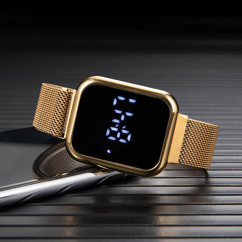 여성을위한 패션 직사각형 디지털 시계 남성 간단한 LE - Luxury Watch Wallpaper 리뷰 및 가격