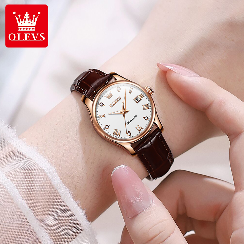 OLEVS 9932 여성용 시계, 럭셔리 오리지널 손목 - Chronograph Flyback Watch 리뷰 및 가격