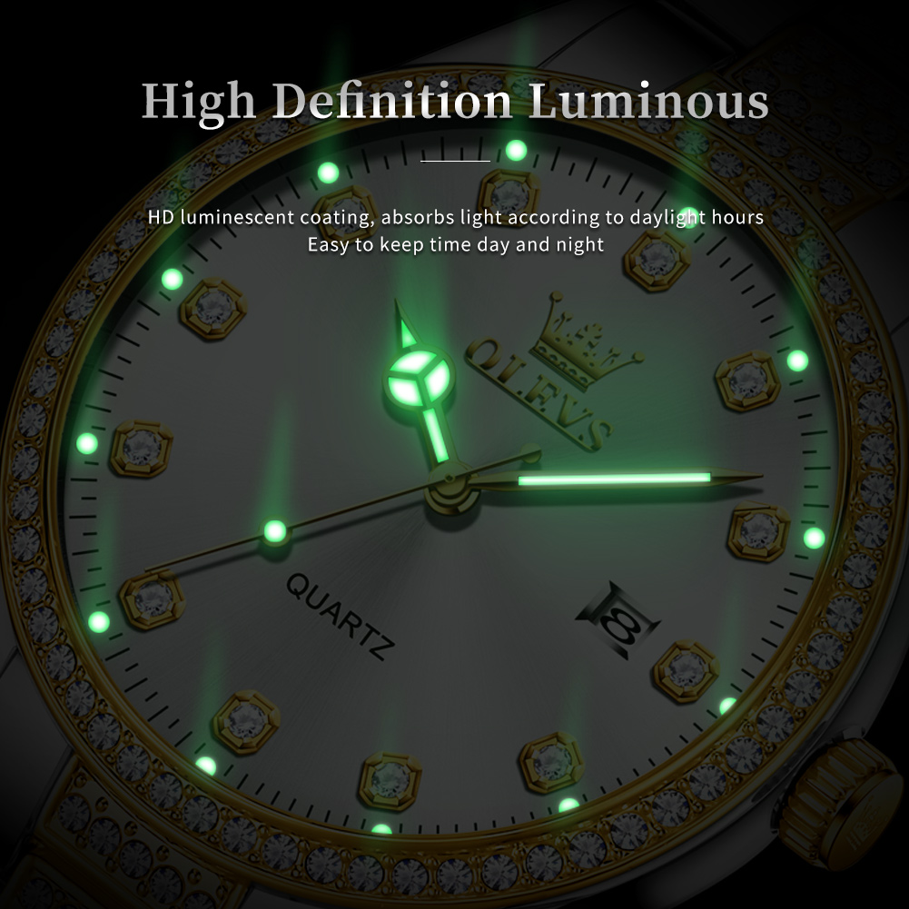 OLEVS 9905 모든 다이아몬드 럭셔리 브랜드 남성 - Luxury Watch All Brands 리뷰 및 가격