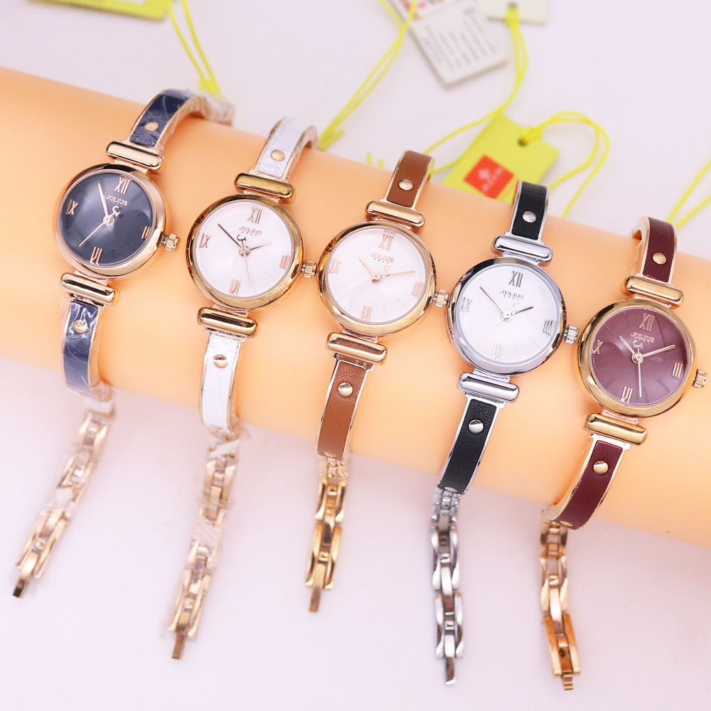 핫 줄리어스 레이디 시계 패션 아워 드레스, 라인석 쉘 - Luxury Watch Kids 리뷰 및 가격