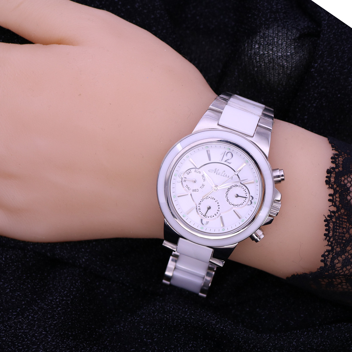 세일!!! 할인 멜리사 세라믹 크리스탈 회전 로즈 카멜 - Luxury Watch Sale 리뷰 및 가격