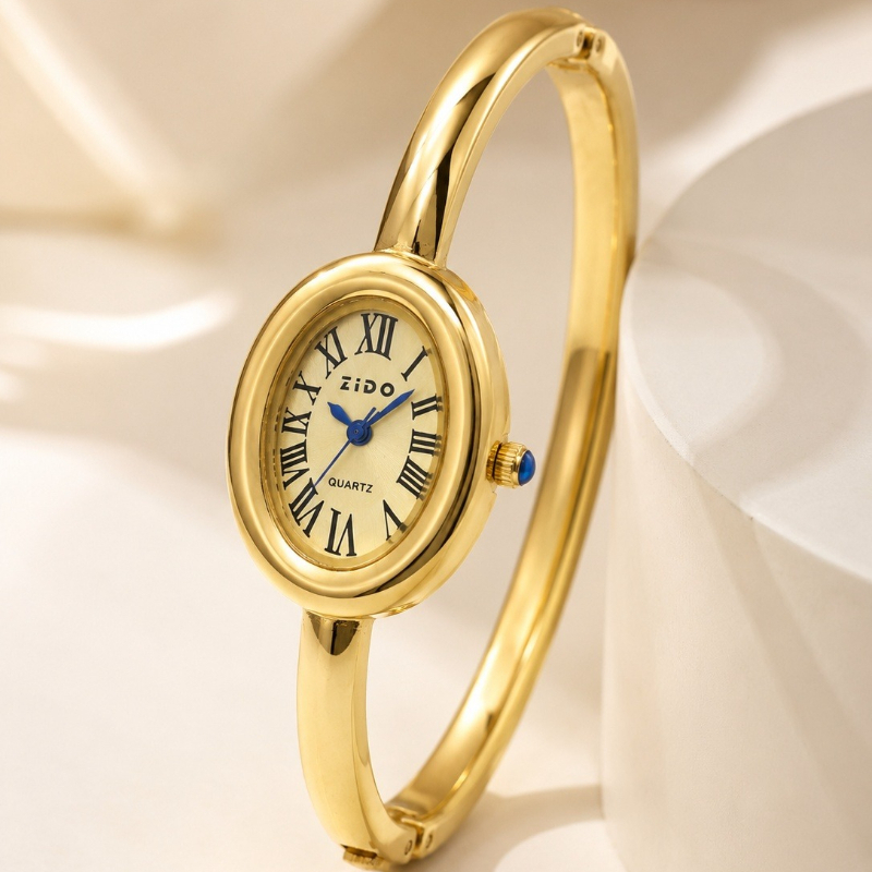 우아한 여성용 시계 빈티지 타원형 다이얼 아날로그 쿼츠 - Luxury Watch And Jewelry Brand 리뷰 및 가격