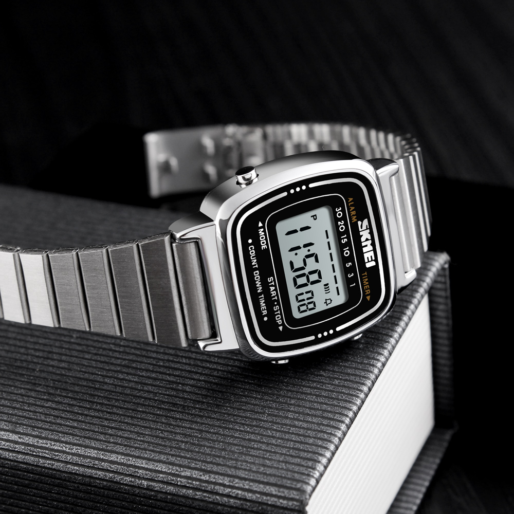 SKMEI 1901 럭셔리 작은 다이얼 디지털 여성 시 - Luxury Watch Kids 리뷰 및 가격