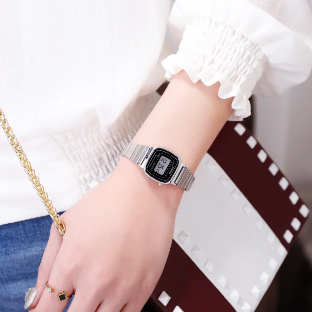 SKMEI 1901 럭셔리 작은 다이얼 디지털 여성 시 - Luxury Watch Kids 리뷰 및 가격