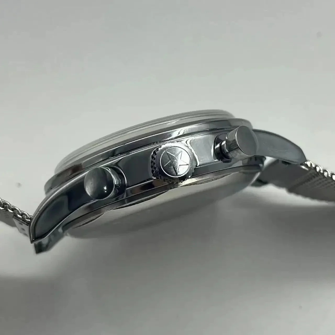 남성용 시계 1963 파일럿 자동 시계 42mm 방수  - Chronograph Flyback Watch 리뷰 및 가격