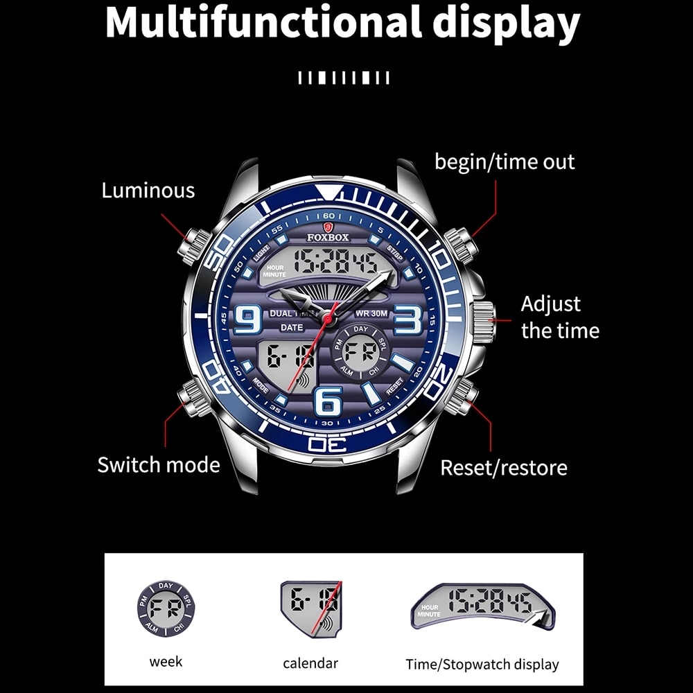 2024 탑 브랜드 럭셔리 디지털 남성용 시계, 럭셔리 - Luxury Watch All Brands 리뷰 및 가격