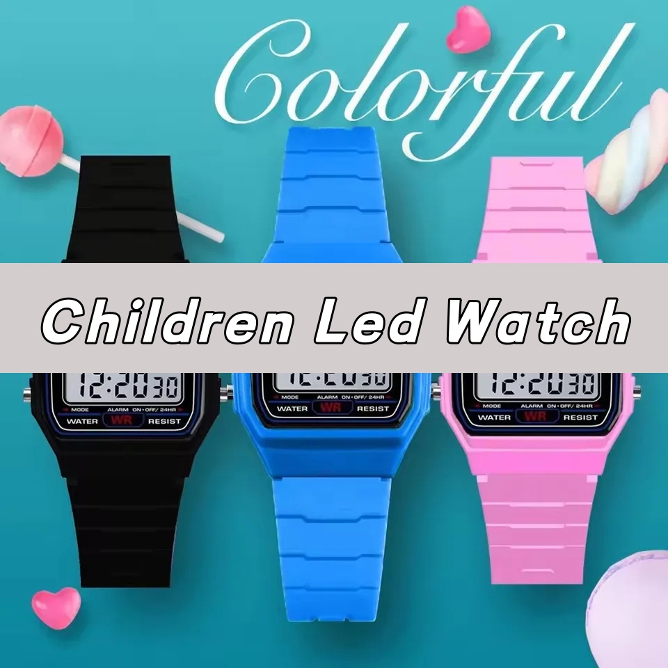 패션 럭셔리 브랜드 어린이 시계 실리콘 스포츠 LED  - Luxury Watch Kids 리뷰 및 가격