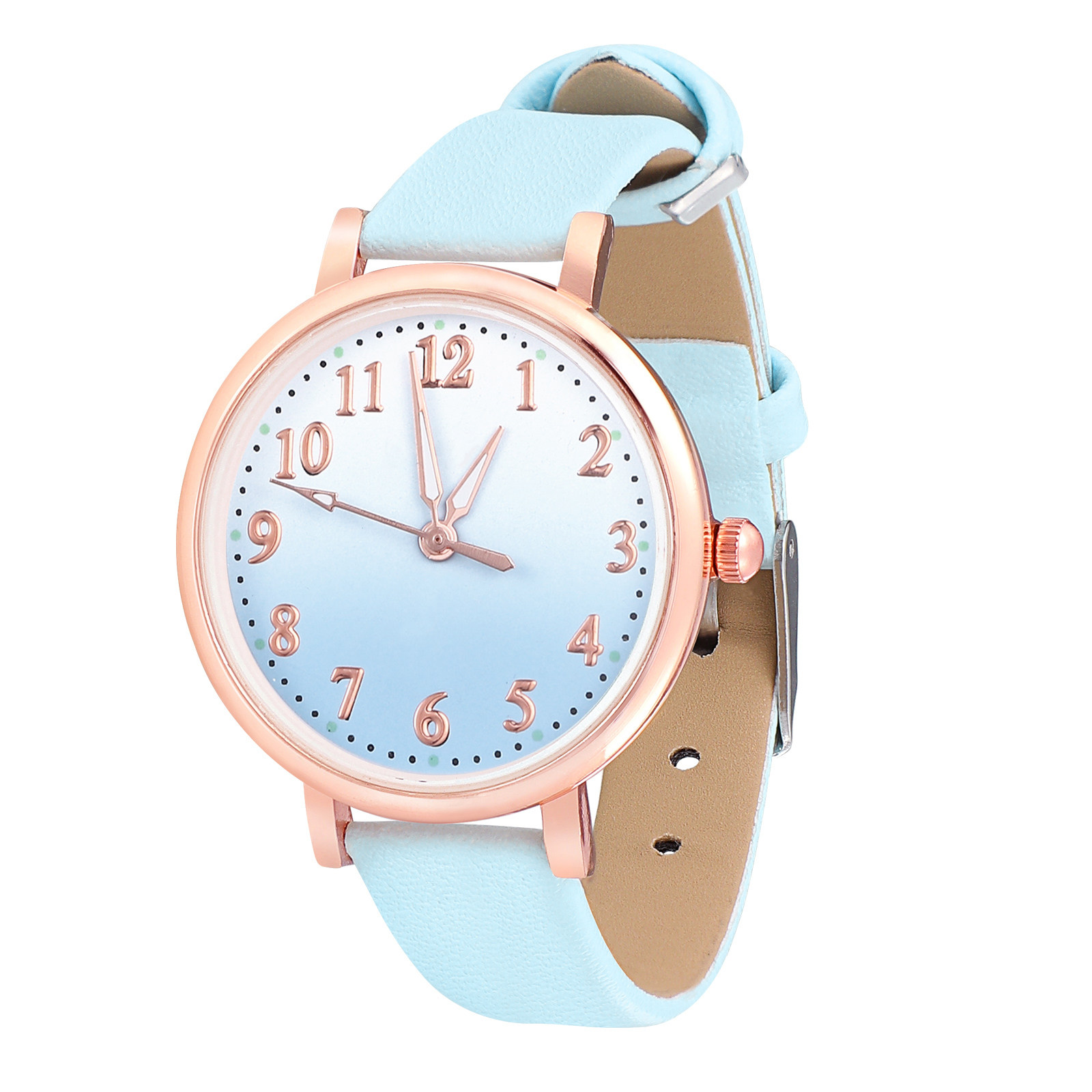 어린이 빛나는 야간 발광 시계 세련된 PU 스트랩 어린 - Luxury Watch Kids 리뷰 및 가격