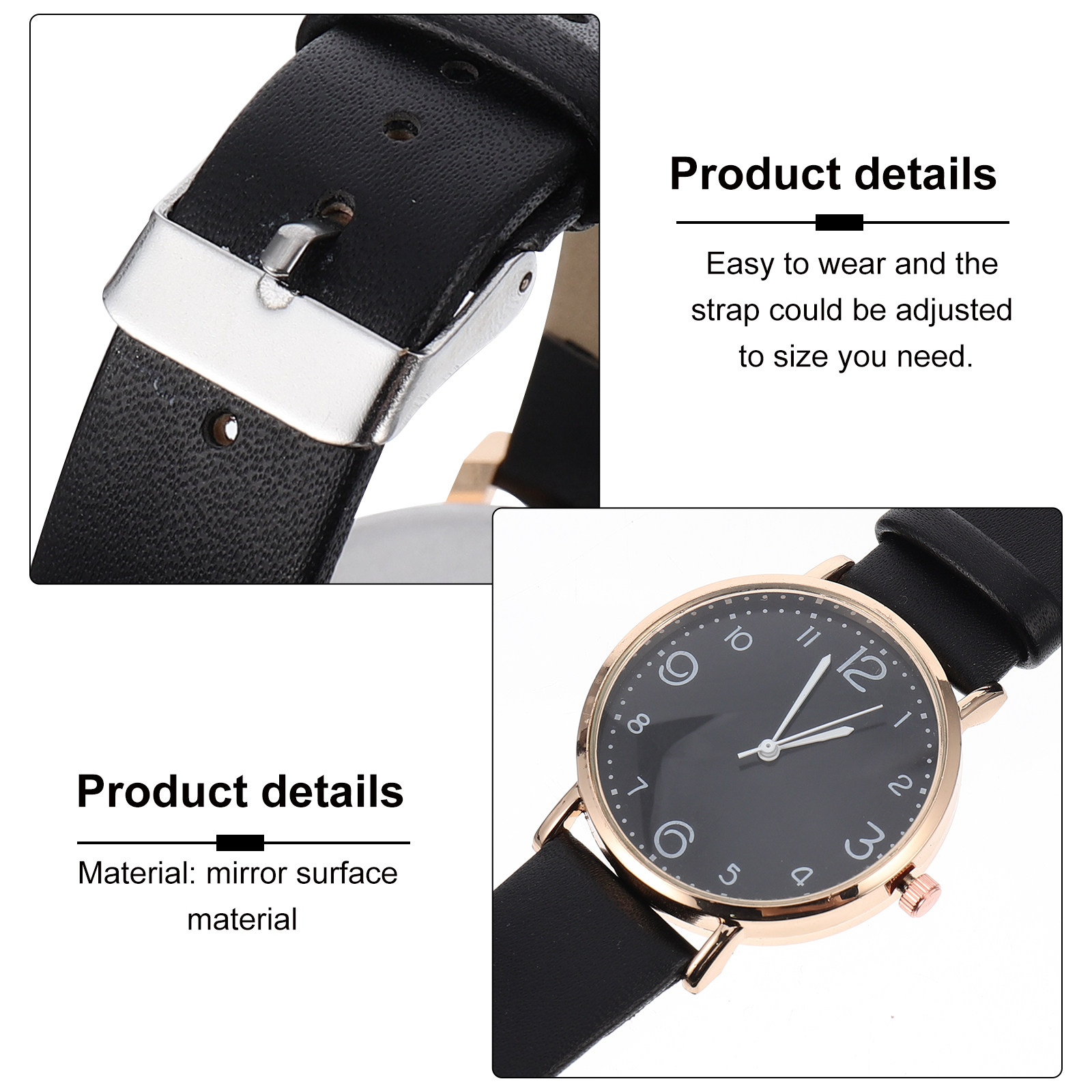 클래식 여성용 밴드 시계, 세련된 사이즈 조절 가능한  - Luxury Watch Events 리뷰 및 가격