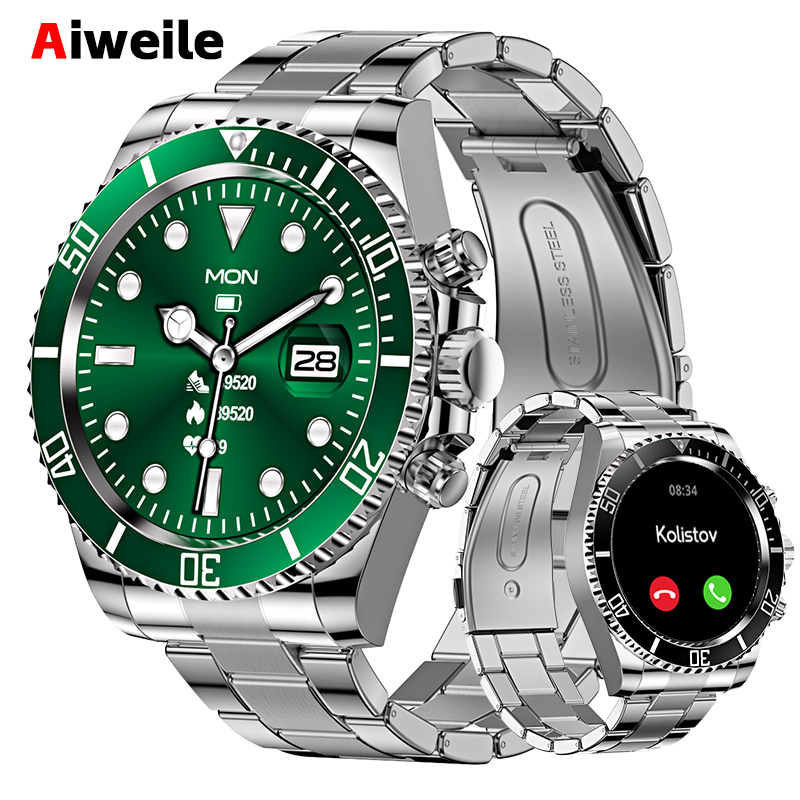 스마트 워치 맨 Aiweile AW12 하이 엔드 럭셔 - Luxury Watch Korea 리뷰 및 가격