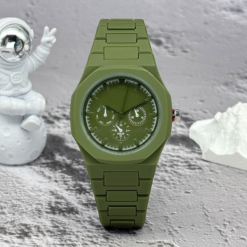 유명 브랜드 가짜 세 눈 다이얼 남성 여성 시계 패션  - Luxury Watch Wallpaper 리뷰 및 가격